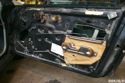 fiero power door mod