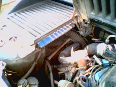 fiero rain gaurd for engine compartment